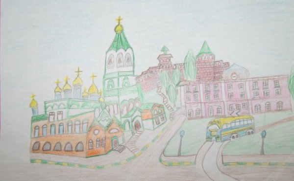Конкурс рисунков к юбилею города