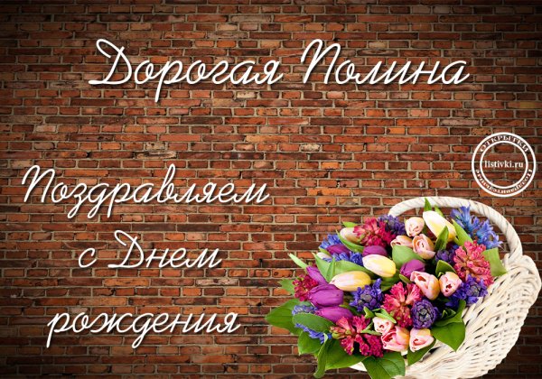 С днём рождения Полина