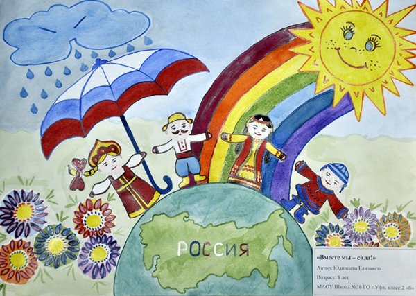День народного единства рисунки