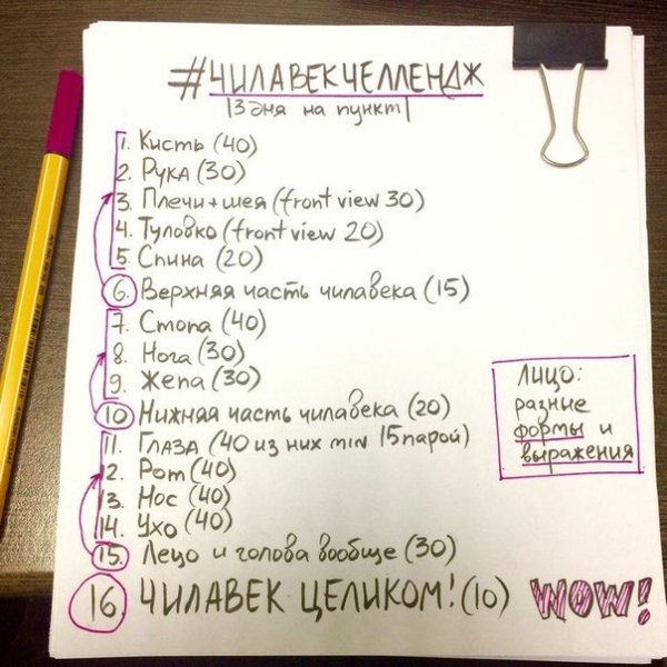 Арт челленджи