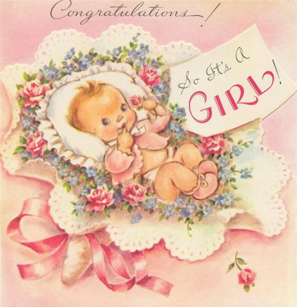 Поздравление с рождением Дочки