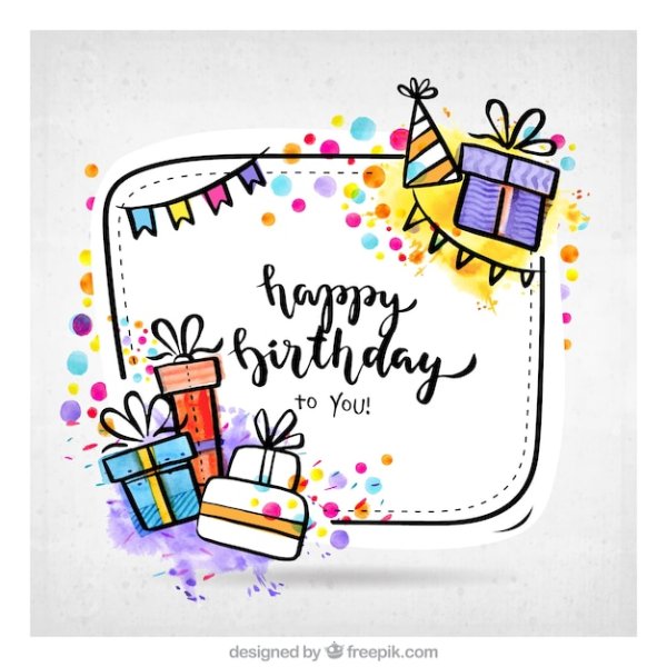 Скетч с днем рождения