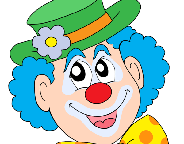 Мордашка клоуна