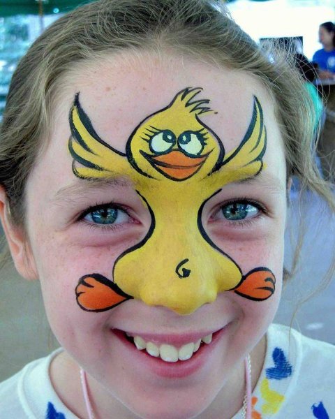 Грим для детей легкий