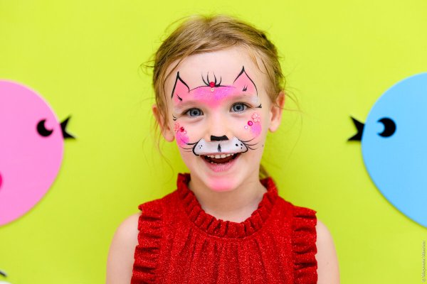 Простой грим для детей