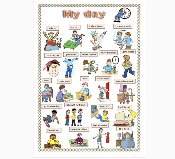 My Day по английскому языку