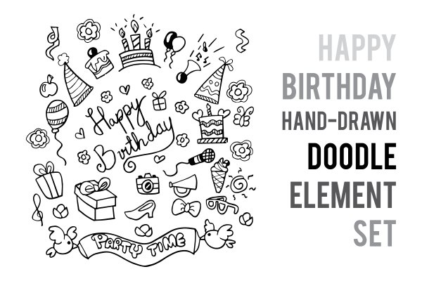 Чб рисунки с др