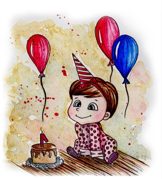 Скетч с днем рождения