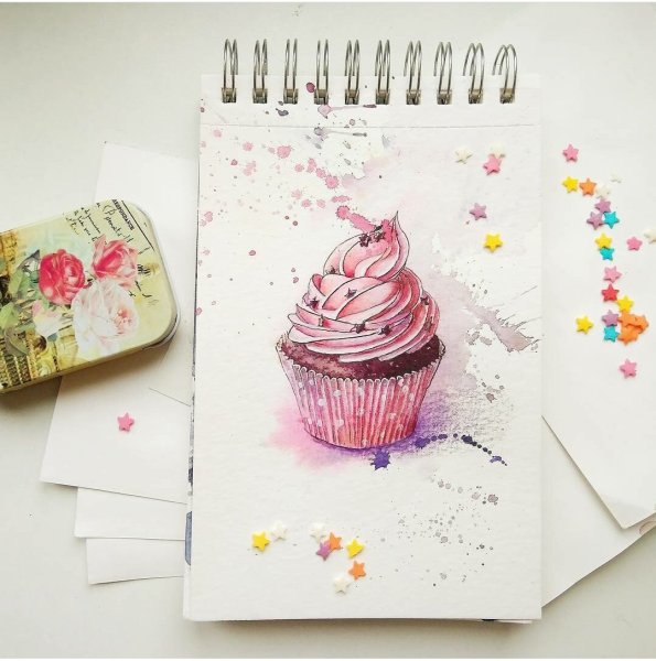 Открытки скетч маркерами