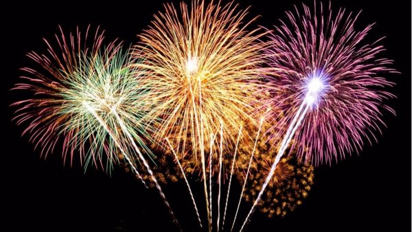 Фон фейерверк