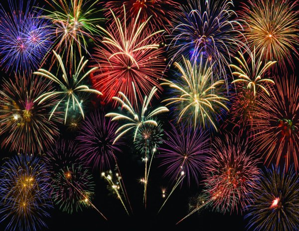 Шары фейерверки