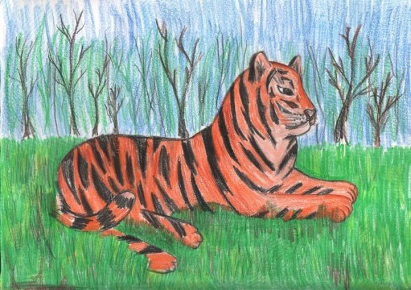 Детские рисунки животных