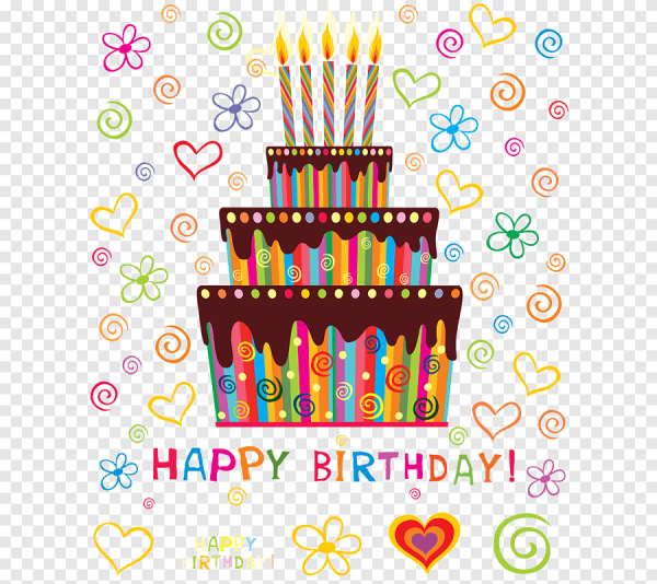 Поздравительные открытки с тортом