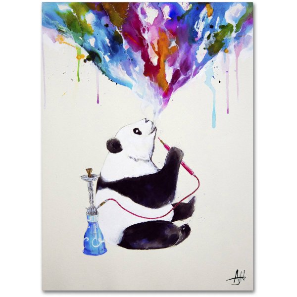 Панда акрилом