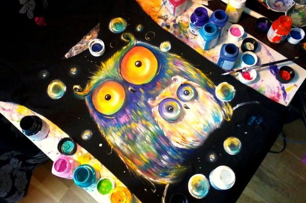 Мастер класс по рисованию акриловыми красками