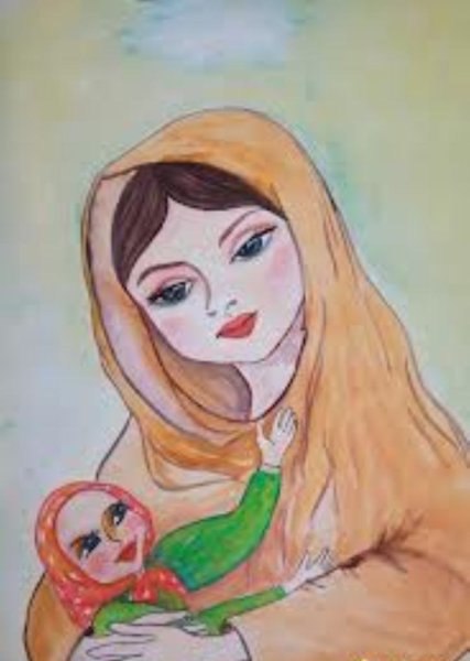 Рисунок ко Дню матери