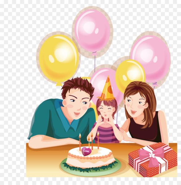 Семейный праздник день рождения