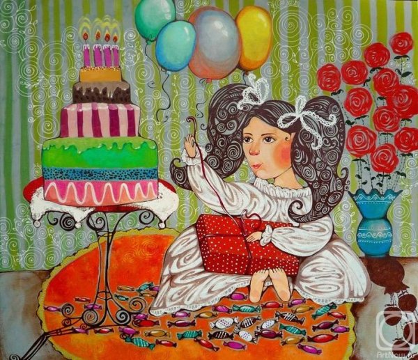С днем рождения живопись