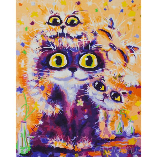 Коты художника Бориса Касьянова