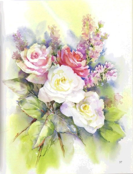 Акварельные картины Энди Тейт