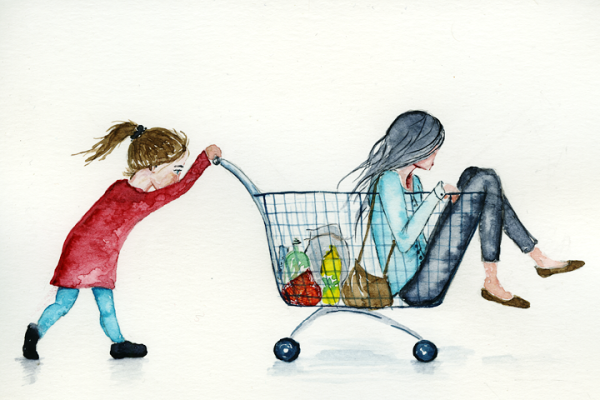 Прикольные рисунки для мамы