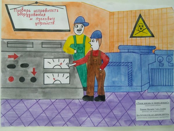 Плакаты на тему безопасность труда