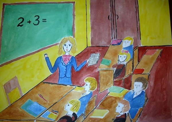 Детские рисунки класса