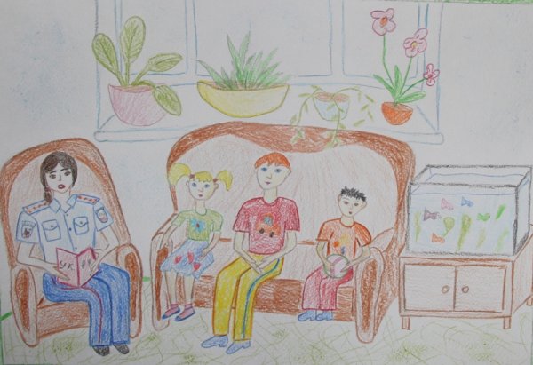 1 День из жизни моей семьи рисунок