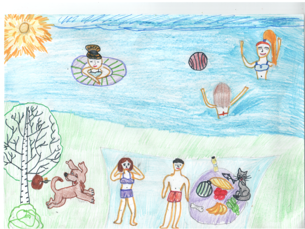 Детские рисунки отдых