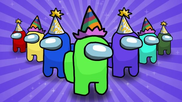 Амонг АС В колпачках