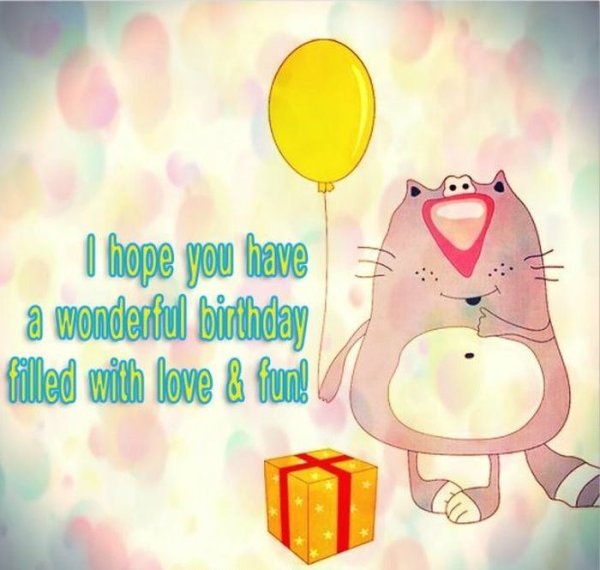 С днём рождения на английском