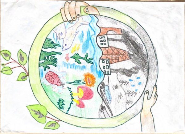 Плакат на тему экология земли