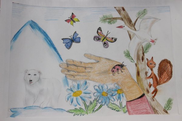 Экологический плакат