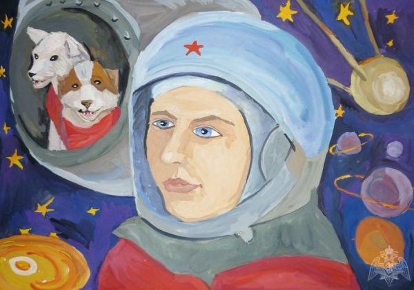 Рисунок на тему космос