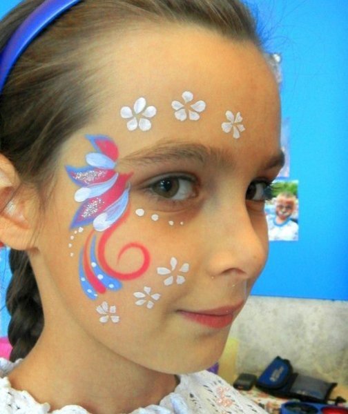 Наклейки для лица детям