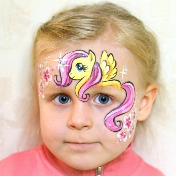 Аквагрим пони