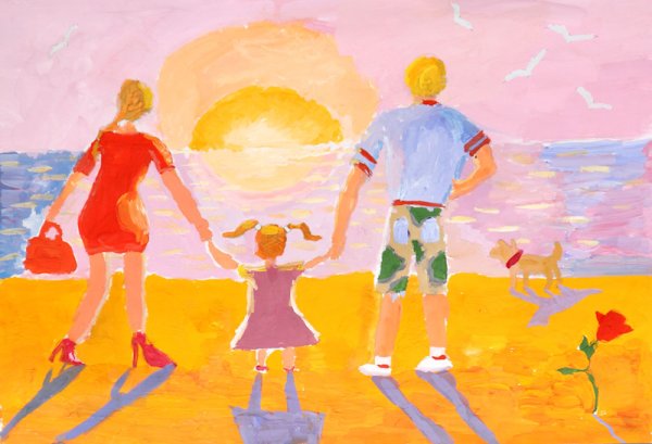 Рисунок лето