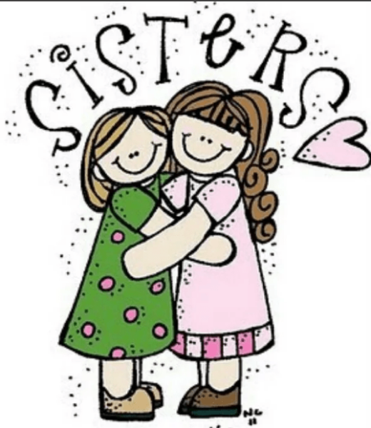 Открытка старшей сестре