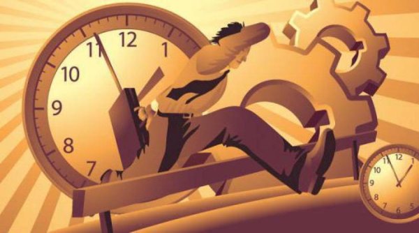 Иллюстрация неполного рабочего дня