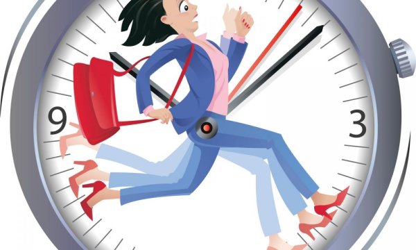 Нехватка времени рисунок