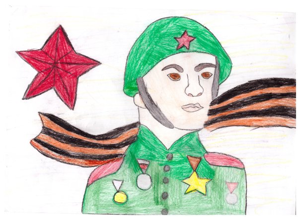Рисунок на тему защитники Отечества