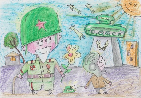 День защитника Отечества детские рисунки