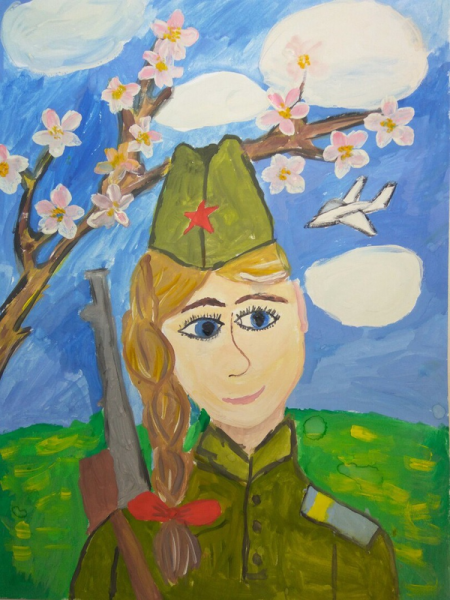 Рисунки на военную тему