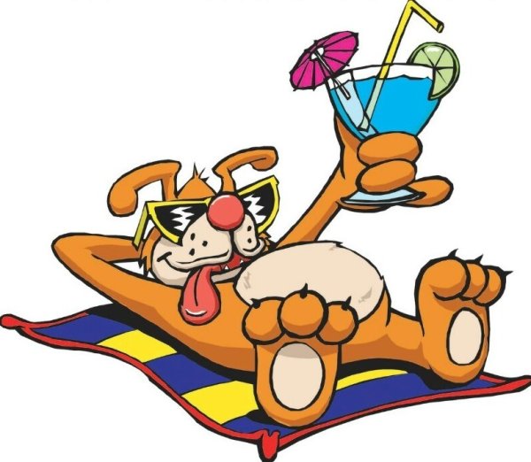 Стикер отдых