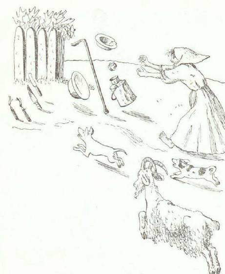 Раскраска к сказке Федорино горе 2 класс