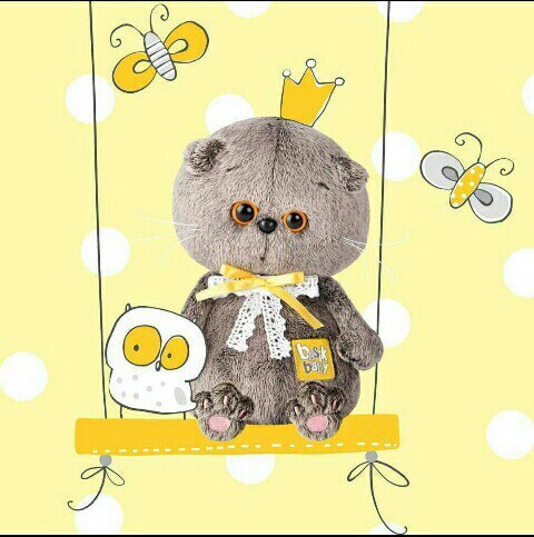 Нарисованный кот Брасик