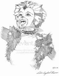 Мюзикл кошки раскраска