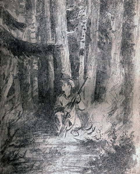 Иллюстрация к сказке Васюткино озеро 5 класс