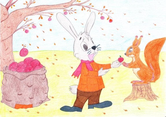 Рисунки раскраски мешок яблок (44 фото)