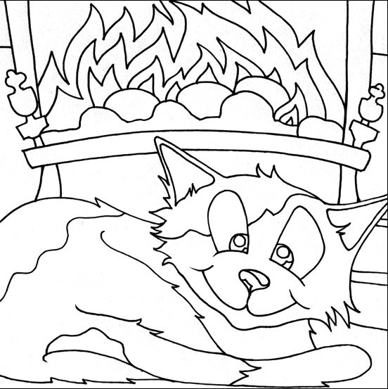 Рисунки раскраски огонь друг огонь враг (37 фото)